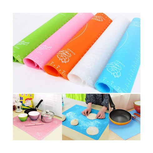 AussieSuperStore Homeware Supplies Silicone Rolling Cut Mat Sugar-craft Fondant Cake Clay Pastry Icing Dough Tool Silicone Rolling Cut Mat Sugarcraft Cake Clay Pastry Icing Dough Tool CBSILIROLLMATRD